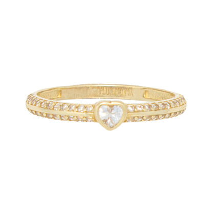 ANILLO DE PROMESA ORO 10K