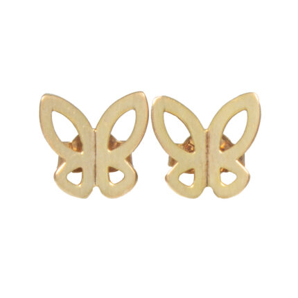 ARETES DE MARIPOSA 10K