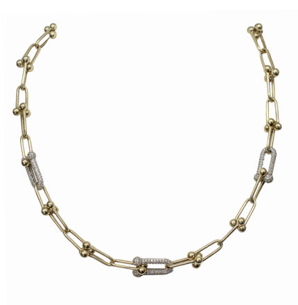 CADENA DE DAMA ORO 14K