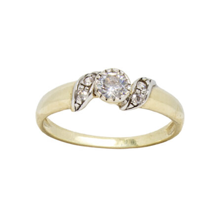 ANILLO DE DAMA ORO 10K