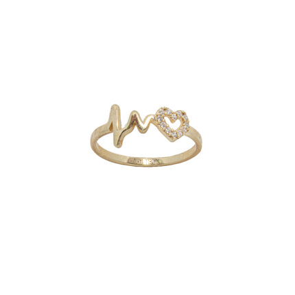 ANILLO DE DAMA ORO 14K