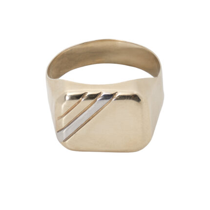 ANILLO DE CABALLERO 10K