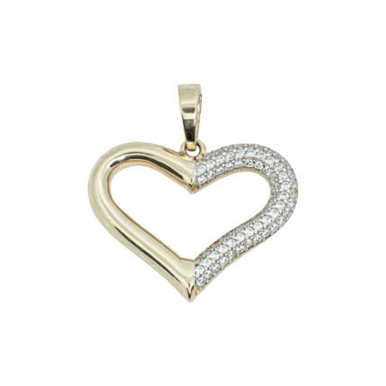 DIJE DE CORAZON ORO 10K