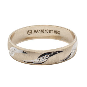 ARGOLLA DE MATRIMONIO ORO 10K #7.5