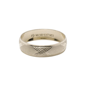 ARGOLLA DE MATRIMONIO ORO 10K #7